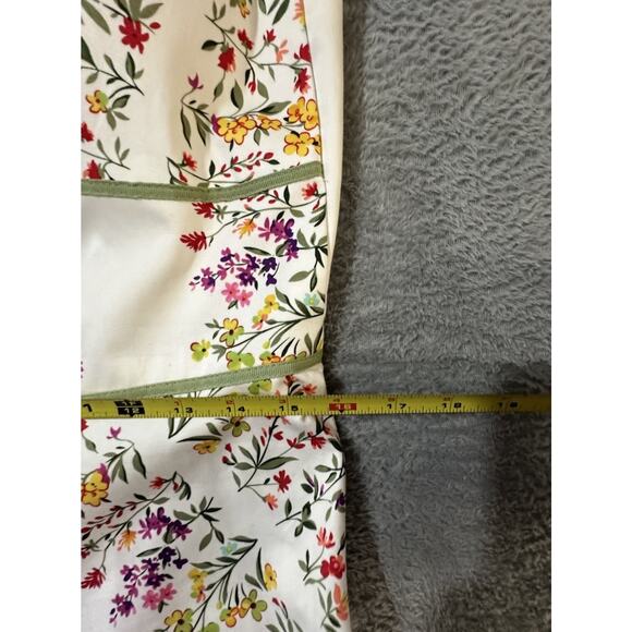 R&K Originals Women’s Size 16 Sundress White Floral Sleeveless Empire Waist NWT - Picture 4 of 8